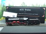 Ace Trains O Gauge E38P, Turkish Railways "TCDD" Satin Black Class 8F, 2-8-0 Loco and Tender 45160