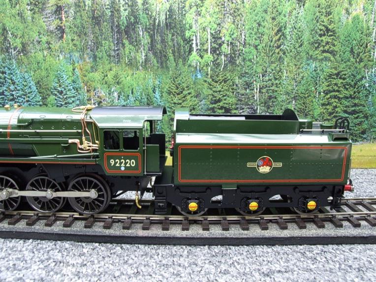 Ace Trains O Gauge E28A1 BR Gloss Lined Green Class 9F "Evening Star" Electric 2/3 Rail New Bxd image 5