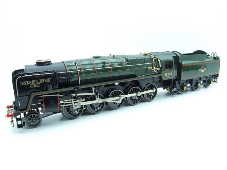 Ace Trains O Gauge E28A1 BR Gloss Lined Green Class 9F "Evening Star" Electric 2/3 Rail New Bxd image 6