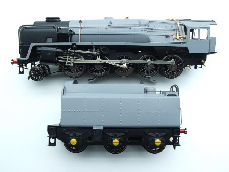 Ace Trains O Gauge E28J BR Post 56 Unlined Satin Grey Class 9F Loco & Tender Elec 2/3 Rail NEW Bxd image 8