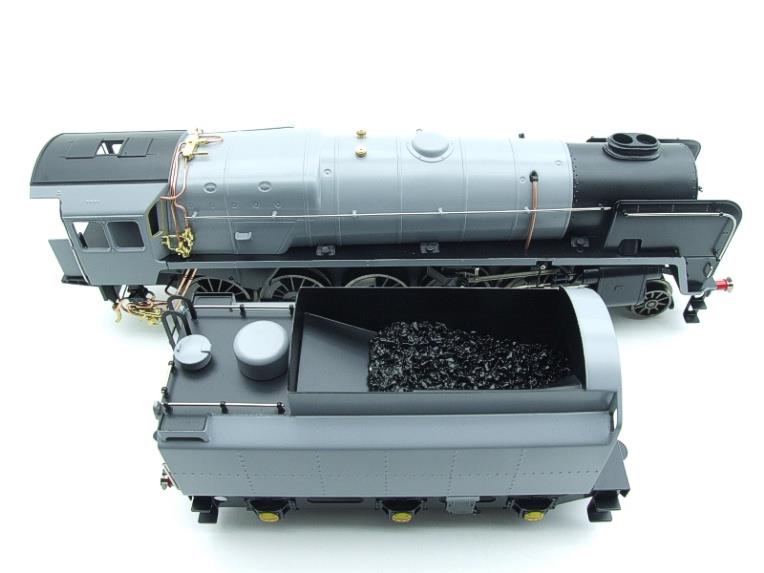 Ace Trains O Gauge E28J BR Post 56 Unlined Satin Grey Class 9F Loco & Tender Elec 2/3 Rail NEW Bxd image 11