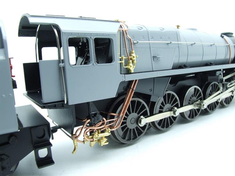 Ace Trains O Gauge E28J BR Post 56 Unlined Satin Grey Class 9F Loco & Tender Elec 2/3 Rail NEW Bxd image 14