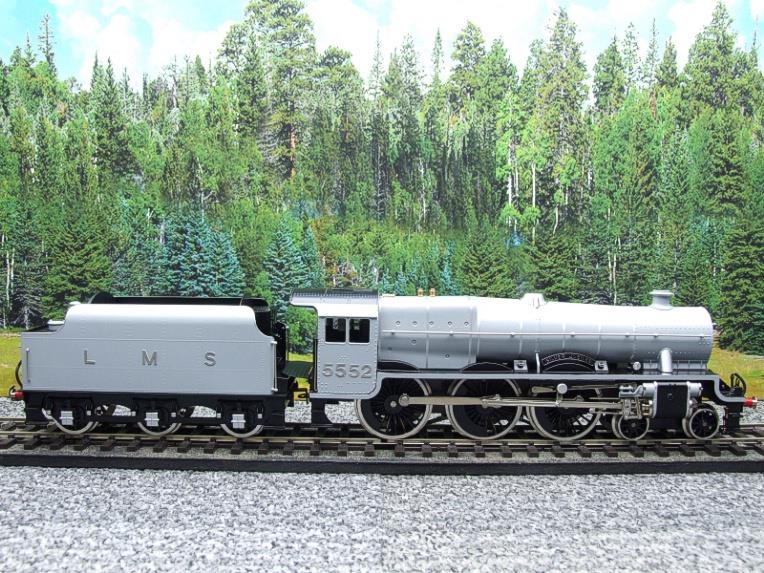 Ace Trains O Gauge E18A2 LMS Works Grey Jubilee "Silver Jubilee" R/N 5552 Elec 2/3 Rail New Bxd image 12