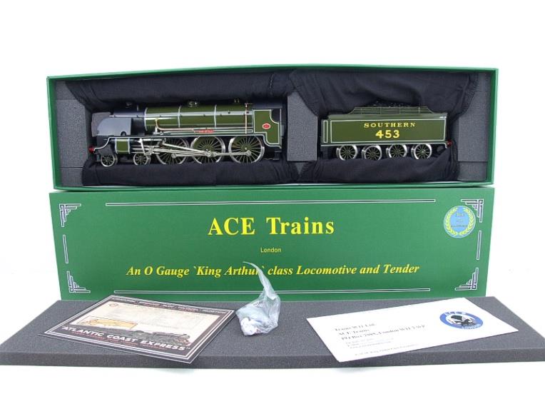 ACE Trains, O Gauge, E34-A2W, SR Gloss Lined Sage Green "King Arthur" R/N 453 image 20