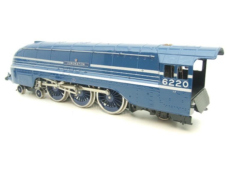 Ace Trains O Gauge E12A LMS Blue Coronation Pacific "Coronation" R/N 6220 Elec 2/3 Rail B/NEW Bxd image 11