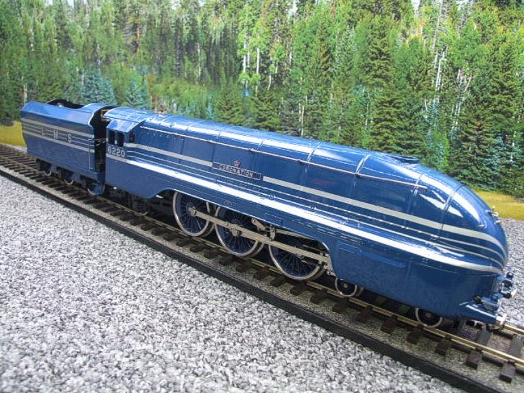 Ace Trains O Gauge E12A LMS Blue Coronation Pacific "Coronation" R/N 6220 Elec 2/3 Rail B/NEW Bxd image 20
