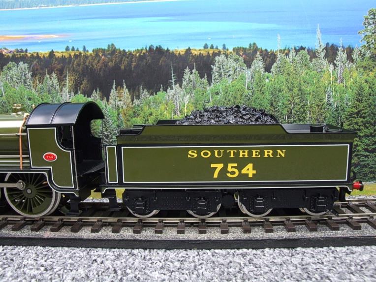 ACE Trains O Gauge E34-A3 SR Gloss Lined Olive Green 4-6-0 "Green Knight" 754 Elec 2/3 Rail NEW Bxd image 15