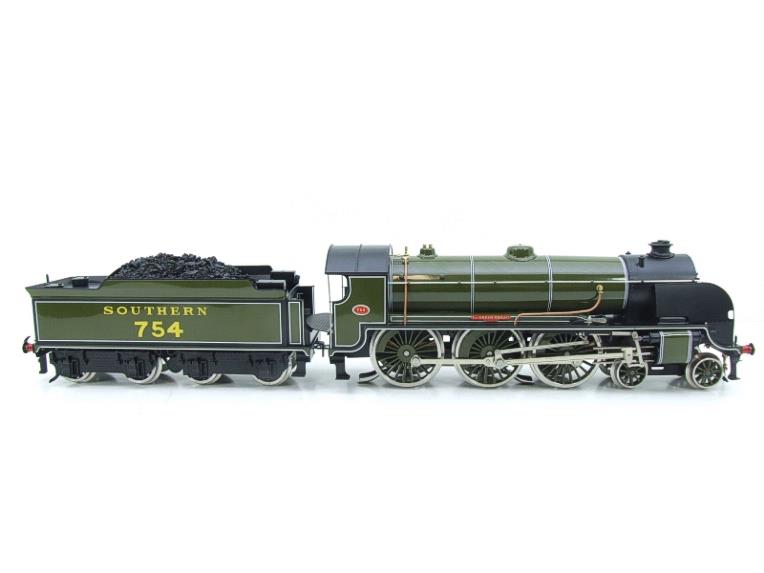 ACE Trains O Gauge E34-A3 SR Gloss Lined Olive Green 4-6-0 "Green Knight" 754 Elec 2/3 Rail NEW Bxd image 16