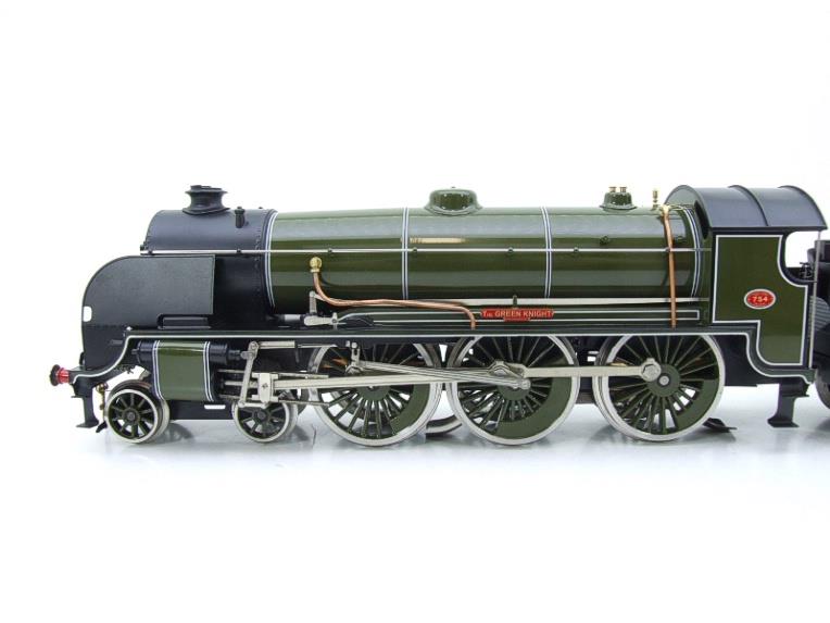 ACE Trains O Gauge E34-A3 SR Gloss Lined Olive Green 4-6-0 "Green Knight" 754 Elec 2/3 Rail NEW Bxd image 17