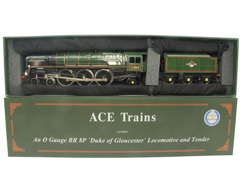 ACE Trains O Gauge E31C BR Class 8P 4-6-2 Preserved "Duke of Gloucester" R/N 71000 Elec 2/3 Rail image 19