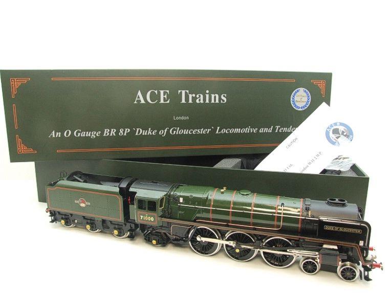 ACE Trains O Gauge E31C BR Class 8P 4-6-2 Preserved "Duke of Gloucester" R/N 71000 Elec 2/3 Rail image 22
