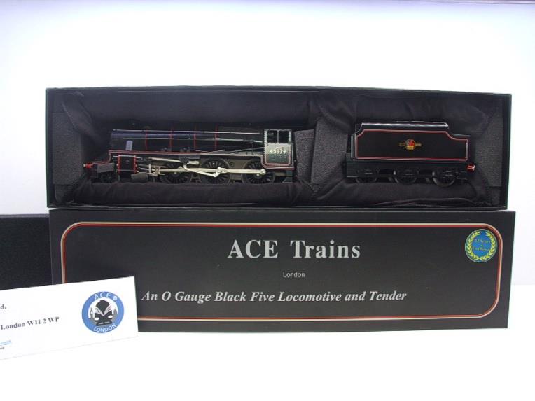 Ace Trains O Gauge E19-D1 Late BR  5P/5F Stanier Black 5 Class 5MT 4-6-0 R/N 45379 Brand New Bxd image 20