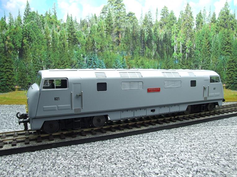 Ace Trains - RTM Models O Gauge E32-E Warship Diesel "Greyhound" D821 Elec 2/3 Rail NEW Bxd image 16