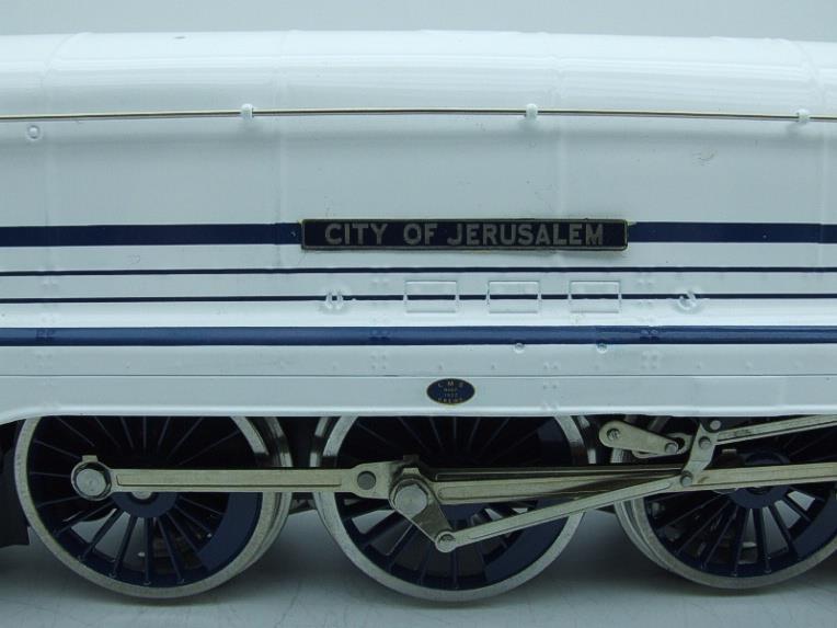 Ace Trains O Gauge E12X1 RARE White Coronation Pacific "City of Jerusalem" R/N 1948 2/3 Rail Boxed image 11