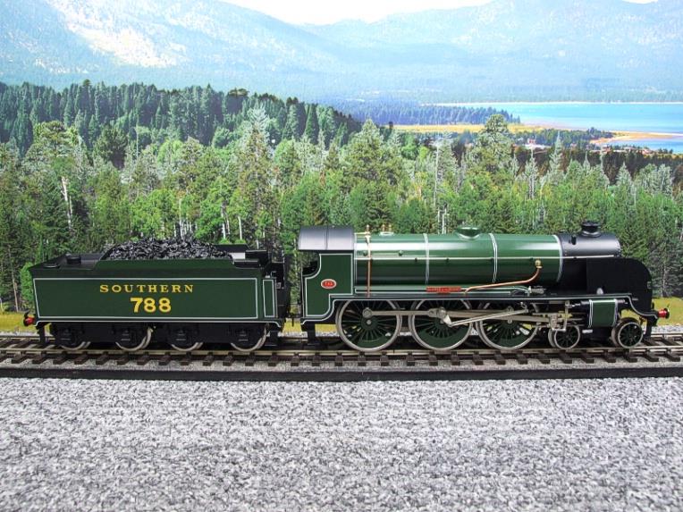 ACE Trains, O Gauge, E/34-B2R, SR Gloss Lined Olive Green "Lyonnesse" R/N 843 Electric 2/3 Rail Bxd image 16