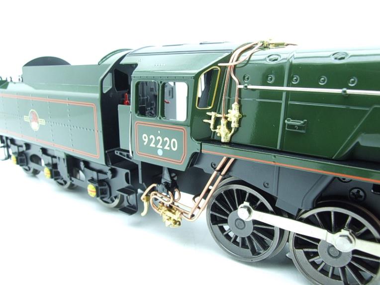 Ace Trains O Gauge E28A1 BR Gloss Lined Green Class 9F "Evening Star" Electric 2/3 Rail New Bxd image 11