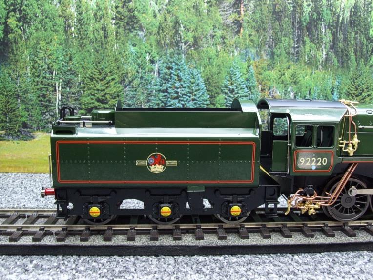 Ace Trains O Gauge E28A1 BR Gloss Lined Green Class 9F "Evening Star" Electric 2/3 Rail New Bxd image 14
