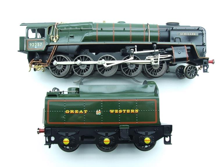 Ace Trains O Gauge E28A3 Great Western G/Lined Green Class 9F "Archilles" Electric 2/3 Rail New Bxd image 11