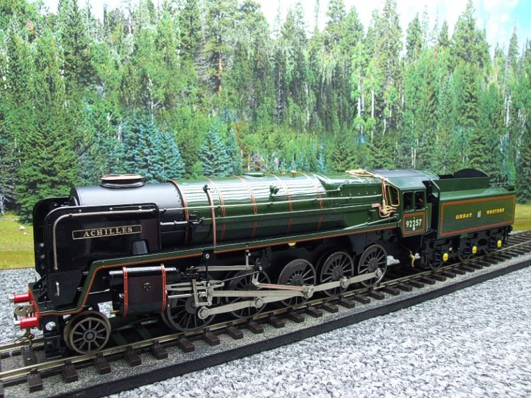 Ace Trains O Gauge E28A3 Great Western G/Lined Green Class 9F "Archilles" Electric 2/3 Rail New Bxd image 12