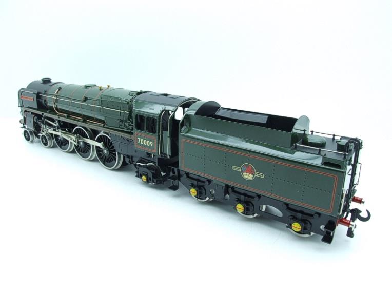 Ace Trains O Gauge E27K BR Britannia Class "Alfred The Great" RN 70009 Electric 2/3 Rail S/Named Bxd image 14