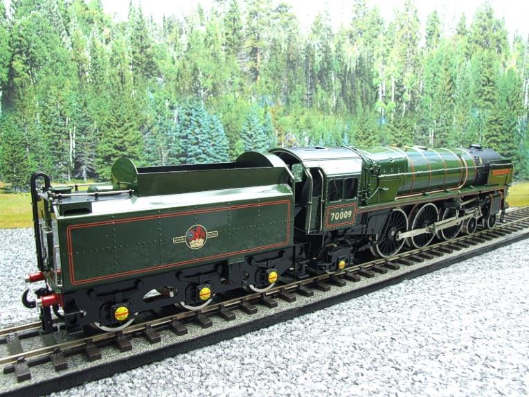 Ace Trains O Gauge E27K BR Britannia Class "Alfred The Great" RN 70009 Electric 2/3 Rail S/Named Bxd image 17