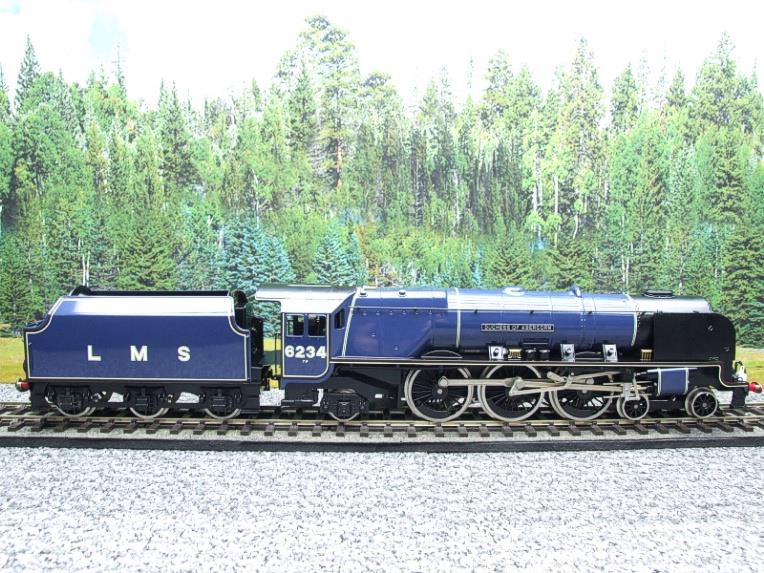 Ace Trains O Gauge E12R LMS Blue Duchess Class "Duchess of Abercorn" R/N 6234 Elec 2/3 Rail Bxd image 13