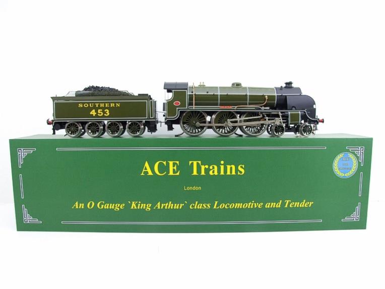 ACE Trains, O Gauge, E34A2W, SR Gloss Lined Sage Green "King Arthur" R/N 453 Bxd 2/3 Rail image 22