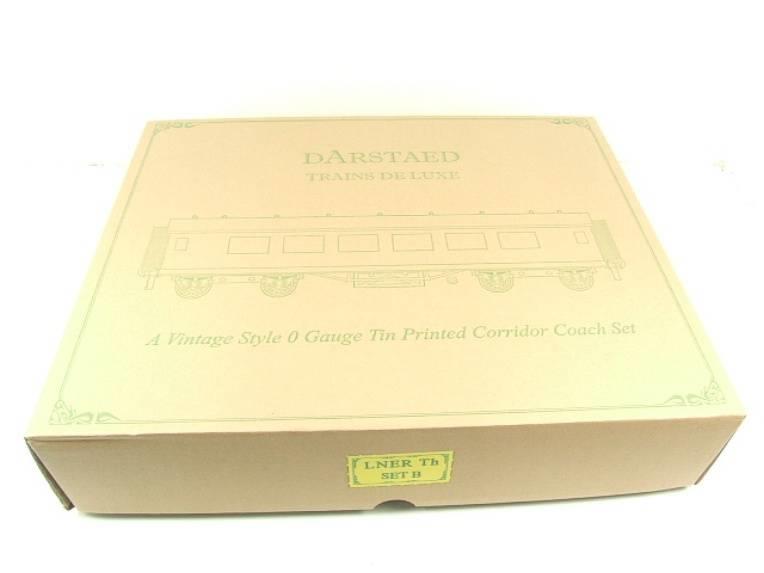 Darstaed O Gauge LNER Thompson Corridor Coaches x3 Set 2/3 Rail Boxed Set B image 17