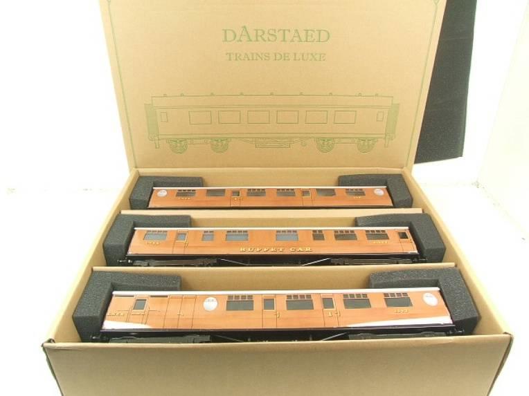 Darstaed O Gauge LNER Thompson Corridor Coaches x3 Set 2/3 Rail Boxed Set B image 19