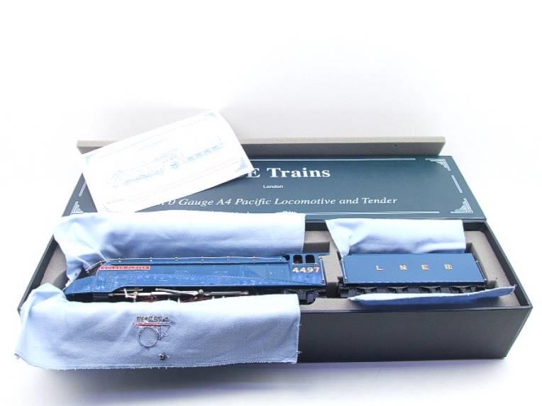 Ace Trains O Gauge E4 A4 Pacific LNER Blue "Golden Plover" R/N 4497 Electric 3 Rail Boxed image 18