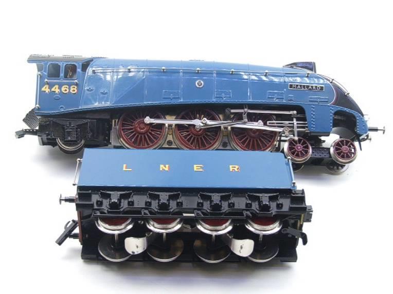 Ace Trains O Gauge E4 A4 Pacific LNER Blue "Mallard" R/N 4468 Elec 3 Rail Boxed image 15