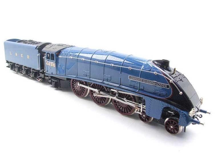 Ace Trains O Gauge E4 A4 Pacific LNER Blue "Dwight D Eisenhower" R/N 4496 Elec 3 Rail Boxed image 14