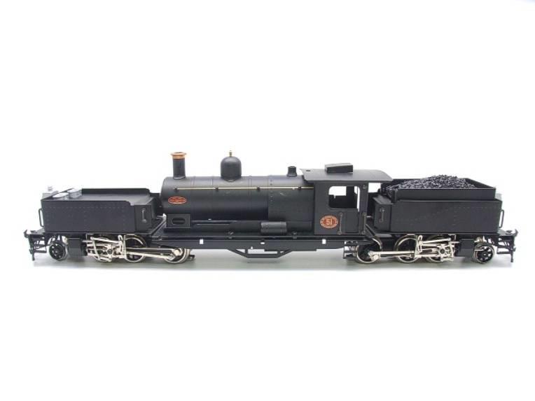 ETS O Gauge No.187-016 Black 2-6-0-0-6-2 "Beyer Garratt" Loco No. 51 Elec 3 Rail Bxd image 13