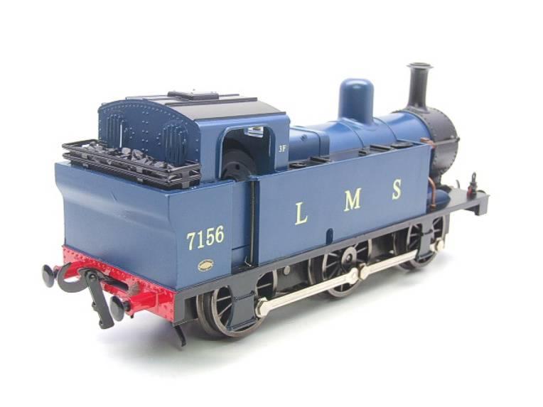 Darstaed O Gauge LMS Blue Ex SDJR 3F Jinty 0-6-0 Tank Loco R/N 7156 Electric 3 Rail Boxed image 12