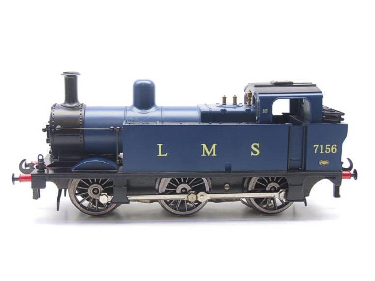 Darstaed O Gauge LMS Blue Ex SDJR 3F Jinty 0-6-0 Tank Loco R/N 7156 Electric 3 Rail Boxed image 13