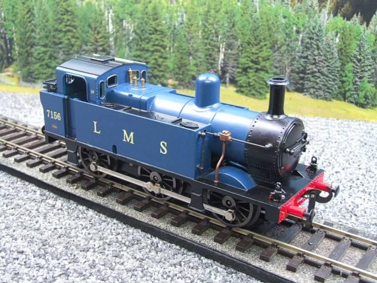 Darstaed O Gauge LMS Blue Ex SDJR 3F Jinty 0-6-0 Tank Loco R/N 7156 Electric 3 Rail Boxed image 17