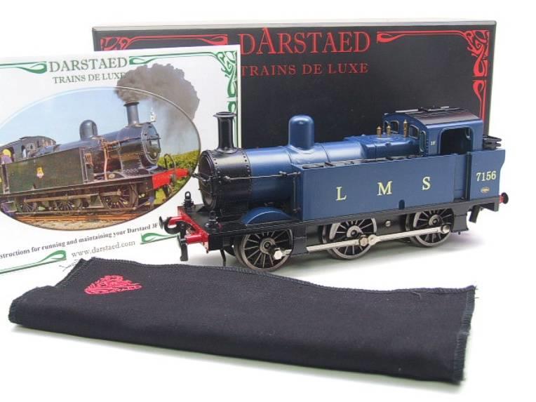 Darstaed O Gauge LMS Blue Ex SDJR 3F Jinty 0-6-0 Tank Loco R/N 7156 Electric 3 Rail Boxed image 20