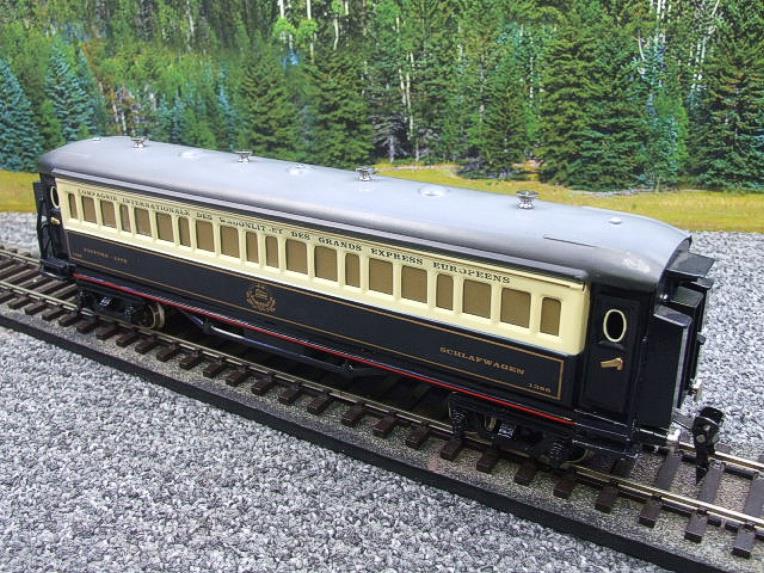 Paya Spain O Gauge Wagon Lits Sleeping Coach R/N 1388 Elec 3 Rail Boxed Interior Lit image 14