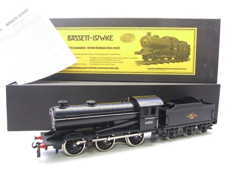 Bassett Lowke O Gauge BL99031/C BR Class J39 0-6-0 Loco & Tender R/N 64816 image 20