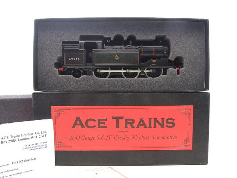 Ace Trains O Gauge E11 BR Gresley N2 Class 0-6-2 Tank Loco R/N 69538 Elec 2/3 Rail Boxed image 15