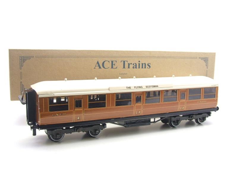 Ace Trains O Gauge C4 LNER "The Flying Scotsman" 1st 3rd Composite Corridor Coach R/N 63291 Bxd image 15