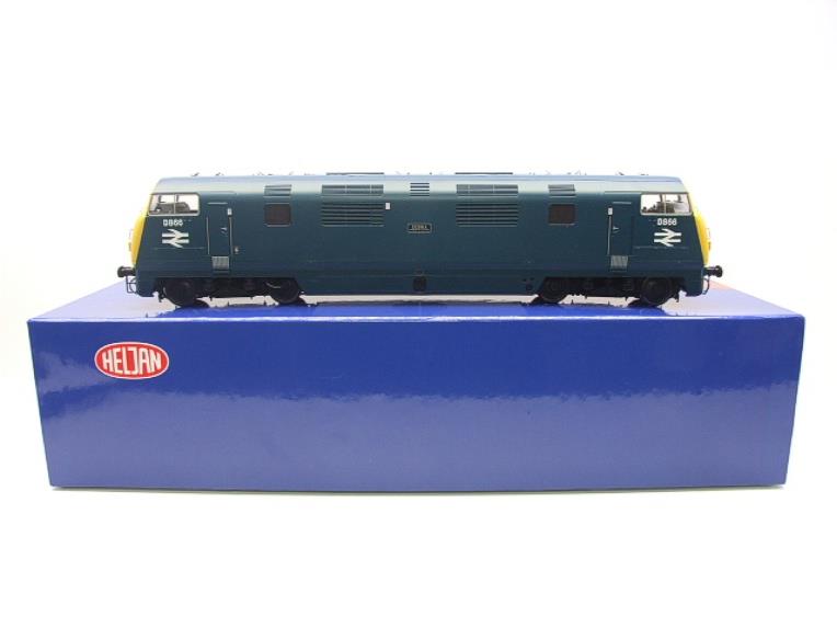 Heljan O Gauge Item 42041 BR Blue Warship Class “Zebra” Hydraulic Diesel Loco D866 Elec Bxd image 14