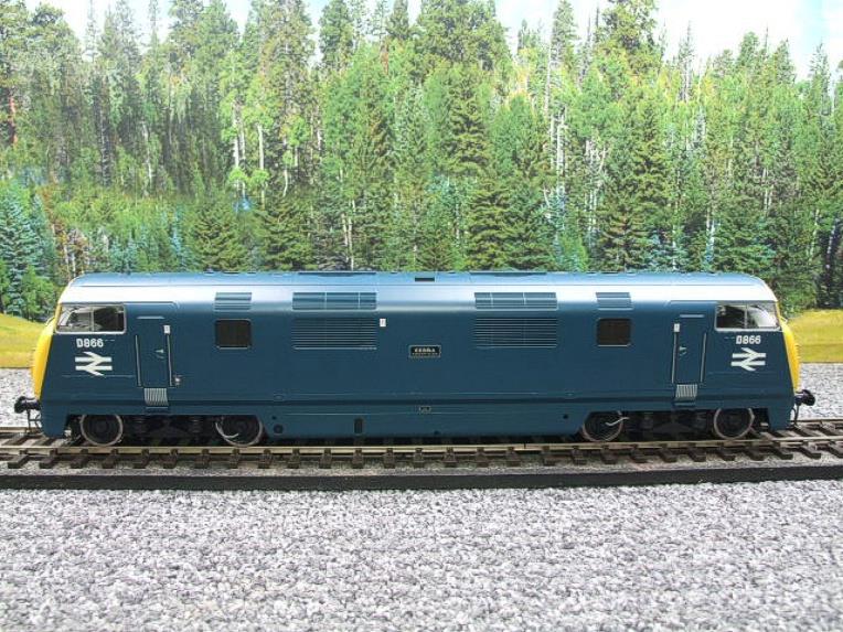 Heljan O Gauge Item 42041 BR Blue Warship Class “Zebra” Hydraulic Diesel Loco D866 Elec Bxd image 18