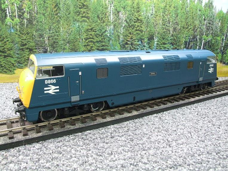 Heljan O Gauge Item 42041 BR Blue Warship Class “Zebra” Hydraulic Diesel Loco D866 Elec Bxd image 20