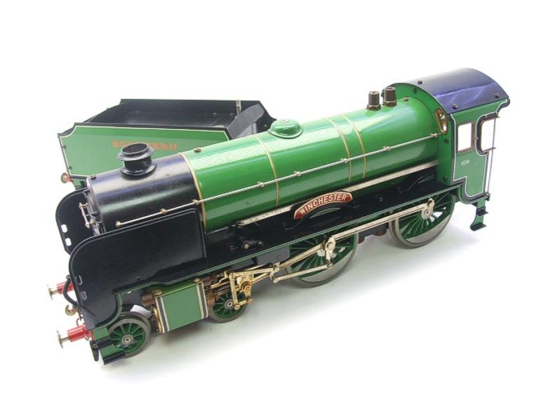 Gauge 1 Aster SR Southern Schools Class 4-4-0 Loco & Tender  "Winchester" R/N 901 Live Steam image 11