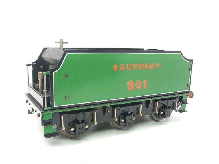 Gauge 1 Aster SR Southern Schools Class 4-4-0 Loco & Tender  "Winchester" R/N 901 Live Steam image 13