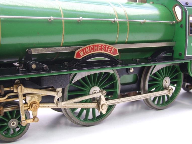 Gauge 1 Aster SR Southern Schools Class 4-4-0 Loco & Tender  "Winchester" R/N 901 Live Steam image 14