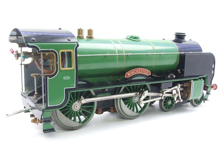 Gauge 1 Aster SR Southern Schools Class 4-4-0 Loco & Tender "Winchester" R/N 901 Live Steam image 12