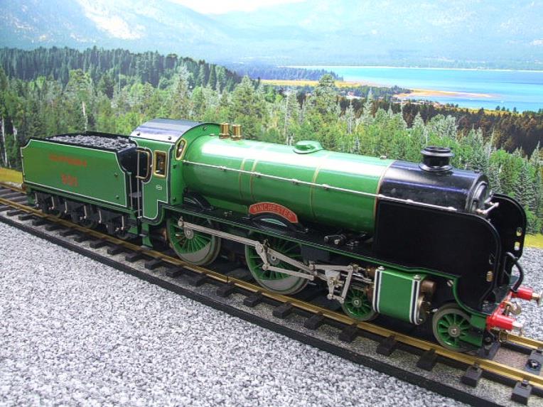Gauge 1 Aster SR Southern Schools Class 4-4-0 Loco & Tender "Winchester" R/N 901 Live Steam image 21
