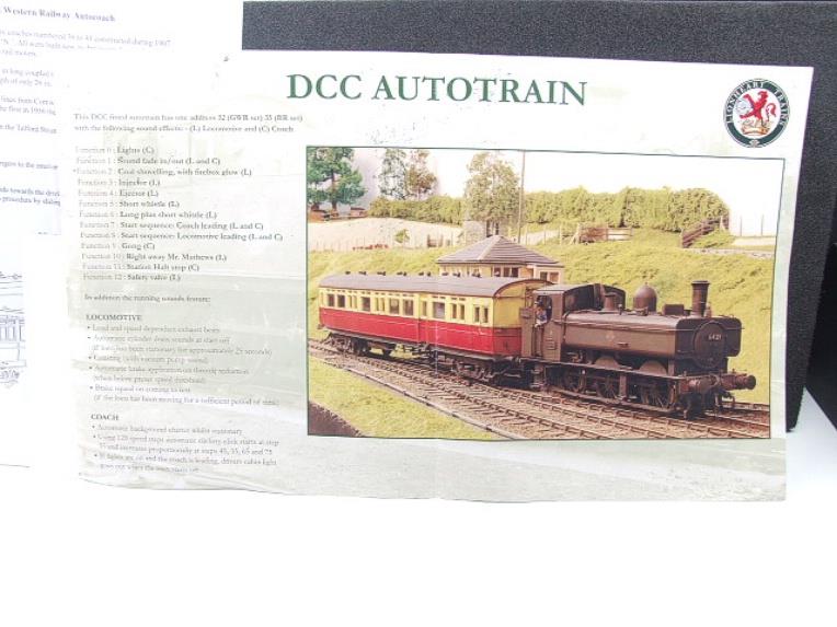 Lionheart Trains O Gauge BR Black 64xx Class Tank Loco & Auto Coach Set DCC & Sound Elec 2 Rail Bxd image 16